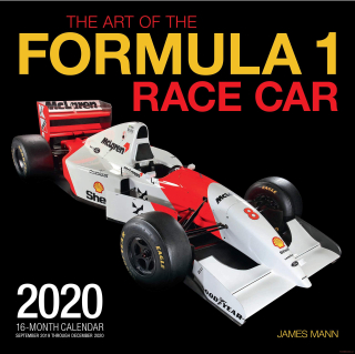 Art of the Formula 1 Race Car 2020 Kalendář 16 měsíců