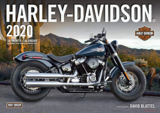 Harley-Davidson Official 2020 Calendar 16 měsíců