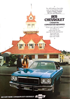 Chevrolet Caprice Classic, Impala, Bel Air and Biscayne 1975 (Prospekt)