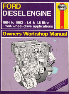 Ford 1,6l / 1,8l Diesel Engine (84-93) (SLEVA)