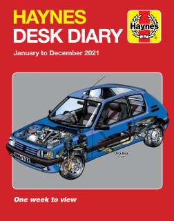 Haynes Desk Diary 2021 - oficiální diář 