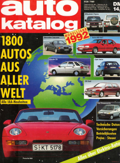 1992 - AMS Auto Katalog (německá verze)