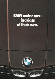BMW 1977 (Prospekt) (angličtina/italština)