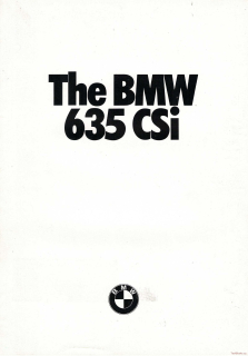BMW 635CSi e24 197x (Prospekt)