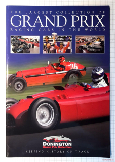 The Largest Collection of GRAND PRIX Racing Cars in the World (brožura), GB