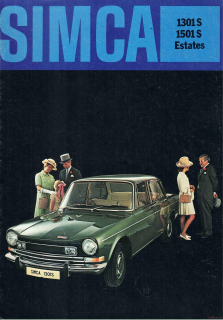 Simca 1301 / 1501 1972 (Prospekt)