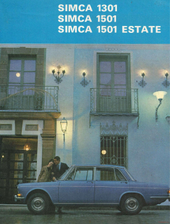 Simca 1301 / 1501 1968 (Prospekt)