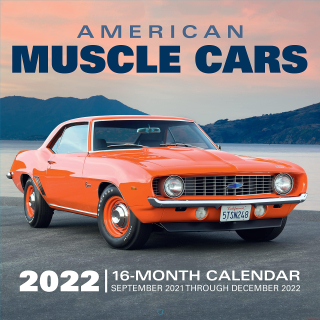 American Muscle Cars 2022 Kalendář 16 měsíců