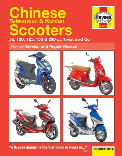Chinese, Taiwanese & Korean Scooters