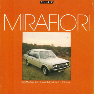 Fiat Mirafiori 1977 (Prospekt)
