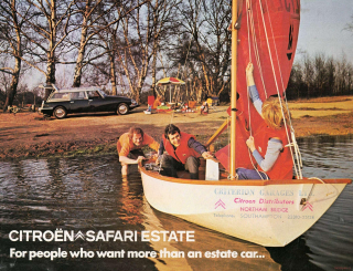 Citroen DS Safari Estate 1972-1973 (Prospekt)