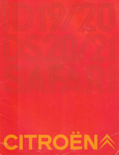 Citroen DS 1968 (Prospekt)