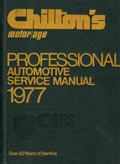 Auto Repair Manual 1971-1977 (Professional Automotive Service Manual)