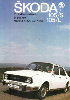 Škoda 105 S / L 1977 (Prospekt)