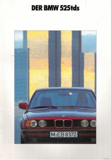 BMW 525tds e34 1991 (Prospekt)