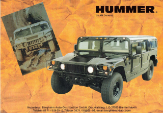Hummer H1 1998 (Prospekt)