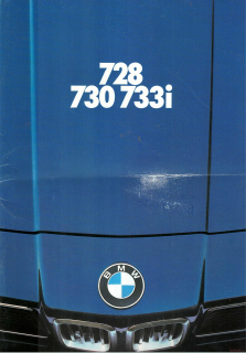 BMW 728, 730i, 733i e23 1977 (Prospekt)