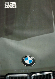 BMW 518, 520i, 525i, 528i e28 1982 (Prospekt)