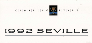 Cadillac Seville 1992 (Prospekt)