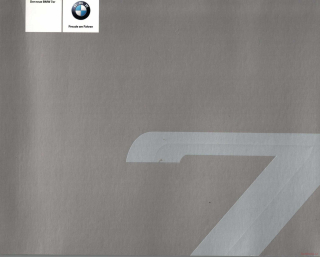 BMW 740i, 750i, 730d f01/f02 2008 (Prospekt)