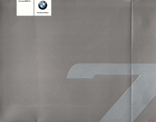 BMW 740i, 750i, 730d f01/f02 2008 (Prospekt) (hardback)