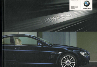 BMW 6er e63/e64 Coupé, Cabrio, M6 Individual 2006 (Prospekt)