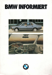 BMW Informiert 5er e28 06/1981 (Prospekt)