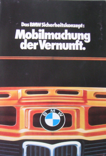 BMW Sicherheitskonzept: Mobilmachung der Vernunft (Prospekt)