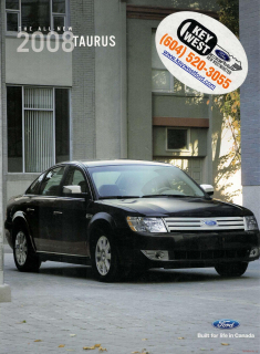 Ford Taurus 2008 (Prospekt)