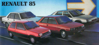 Renault 1985 (Prospekt/Brožura)