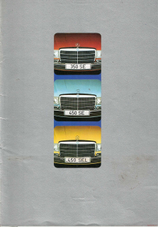 Mercedes-Benz W116 300SE, 450SE, 450SEL 1973 (Prospekt)