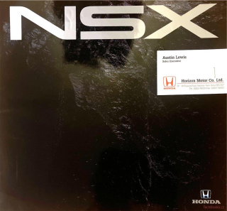 Honda NSX 1992 (Prospekt)