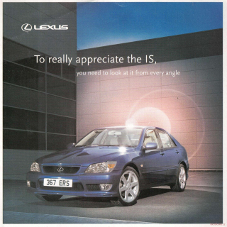 Lexus IS 2004 (Prospekt)