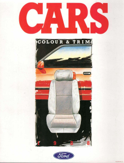 Ford 1988 Colour & Trim (Prospekt)
