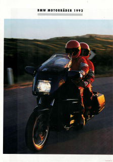 BMW Motorräder 1992 (Prospekt)