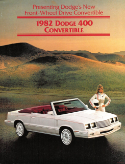 Dodge 400 Convertible 1982 (Prospekt)