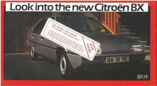 Citroen BX 1983 (Prospekt)