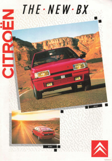Citroen BX 1987 (Prospekt)