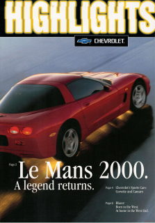 Chevrolet 2000/2001 Europe (Prospekt)