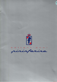 Pininfarina 2000 Paris International Motor Show (Press Release)