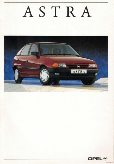 Opel Astra 1992 (Prospekt)