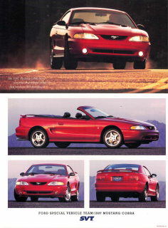Ford Mustang 1997 SVT Cobra (Prospekt)