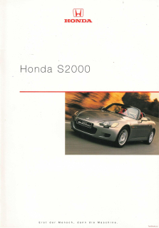 Honda S2000 2000 (Prospekt)