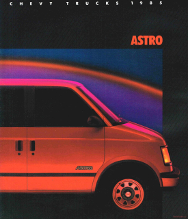 Chevrolet Astro 1985 (Prospekt)
