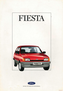 Ford Fiesta II 1989 (Prospekt)