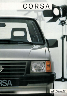 Opel Corsa A 1986 (Prospekt)