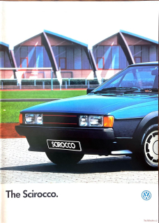 VW Scirocco GT/GTX 1986 (Prospekt)
