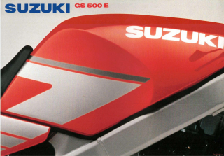 Suzuki GS 500 E 1996 (Prospekt)