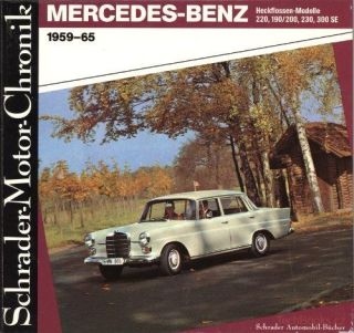 Mercedes-Benz Heckflossen-Modelle, 220, 190/200, 230, 300 SE 1959-65