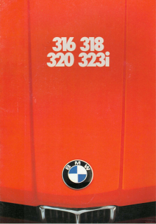 BMW 316, 318, 320, 323i e21 1978 (Prospekt)